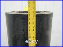 1/2 Thick 3-Ply Heavy Duty Black Smooth Rubber Conveyor Belt 34'L x 36W