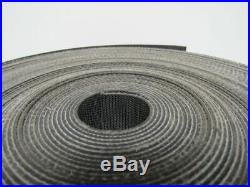 1 Ply Black Slip Top Fabric Backed Conveyor Belt 80' X 15-1/2 X 0.070
