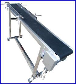 1 pc 597.8 Flat Conveyor System for Transport 0-18m/min Shipping Speed 110v