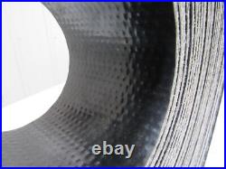 1 ply black interwoven conveyor belt 115ft x 3.5 x 0.205 thick