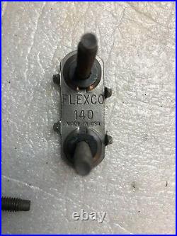 (100) Flexco 140C 20012 Quick Fit Bolt Solid Plate Fasteners Conveyor Belt Clips