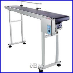 110V PVC Belt Electric Conveyor Machine With Stainless Steel