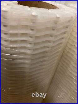 16 W INTRALOX CONVEYOR BELT FLUSH GRID Polyethylene 30FT SERIES 900 Natural