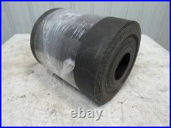 2-Ply Black PVC Smooth Top Interwoven Fabric Conveyor Belt 48' x 13-7/8 x. 172
