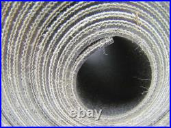 2 Ply Black PVC Top Nylon Backed Conveyor Belt 35Ft X 10-3/4 0.130 Thick