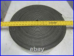 2-Ply Black Rubber Rough Top Incline Conveyor Belt 123' X 6-7/8 X 0.209
