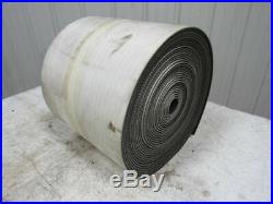 2-Ply Black Rubber Rough Top Incline Conveyor Belt 75' X 13-5/8 X 0.209