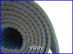 2 Ply Blue Rough Top Incline Conveyor Belt 6Ft X 24 1/4 Thick