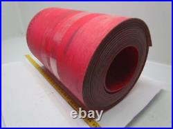 2 Ply Red Urethane Smooth Top Conveyor Belt 18 Wide 34Ft Long 0.205Thick