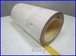 2 Ply Smooth Top Clear/White Urethane Rubber Conveyor Belt 16Ft X 20