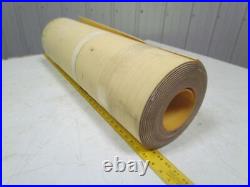 2 Ply Smooth Top Clear/White Urethane Rubber Conveyor Belt 29Ft X 29-1/2