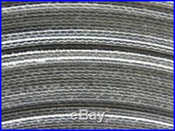 2-Ply Smooth Top PVC Rubber Black Conveyor Belt 221' X 5-1/2 X 0.078