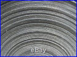 2-Ply Smooth Top PVC Rubber Black Conveyor Belt 221' X 5-1/2 X 0.078