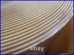 2 ply smooth top clear/white urethane rubber conveyor belt 86ftx47-1/4