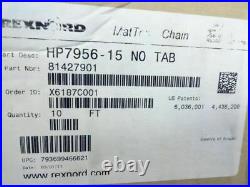 200167 New-No Box, Rexnord HP7956-15 NO TAB Conveyor Belt, 81427901 10 Ft