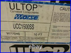 200177 New-No Box, Morse W77046 Conveyor Belt UCC1500SS 10ft x 15W