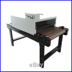 220V 4800W Conveyor Tunnel Dryer 25.6 x 5.9' Belt T-shirt Screen Printing SEA