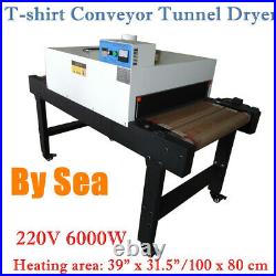 220V T-shirt Conveyor Tunnel Dryer 5.9ft. Long x 31.5 Belt for Screen Printing
