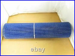 227735 New-No Box, Intralox 1100 Blue Conveyor Belt, 36 Wide x 12' Long