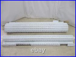 229252 Old-Stock Intralox SER-800-7 Flat Top White Conveyor Belt 5'W x 7'L