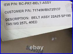 233341 New-No Box Interroll BC-PRT-BELT-ASSY Conveyor Belt 717456 180Deg 25W