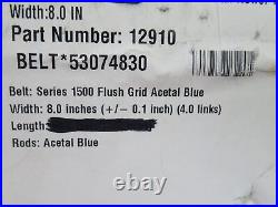 233464 New-No Box Intralox 12910-20 Flush Grid Conveyor Belt 20'FtL 8W