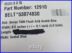 233468 New-No Box Intralox 12910-10 Flush Grid Conveyor Belt 10'FtL 8W