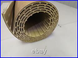 3 Ply White Cleat Ribbed Conveyor Belt 9' X 33 X 0.270