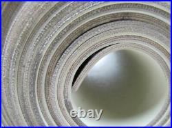 3 Ply White Smooth Top Conveyor Belt 45Ft X 9-1/8 0.125 Thick