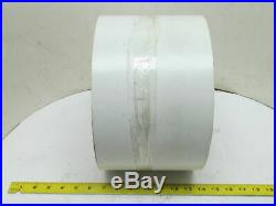 3-Ply White Smooth Top Rubber Conveyor Belt 7-1/8 Wide 66' Long 1/8 Thick