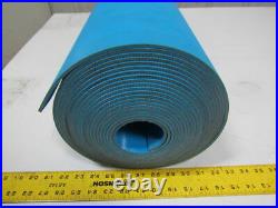 3 ply blue x embossed top and back conveyor belt 31ftx29-1/2 5/32 thick
