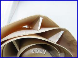 30 PVC Woven Back High Cleat Top Incline Decline V-Guide Conveyor Belt 12