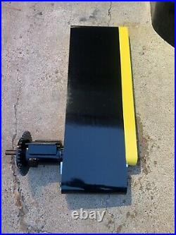 36x11.5 Conveyer Belt Desktop Black PVC Belts With 6 Extra Belts Martin Gear