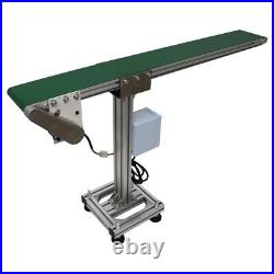 47 x 5.9 Conveyor Belt System Speed Adjustable for Industrial Transport 110V