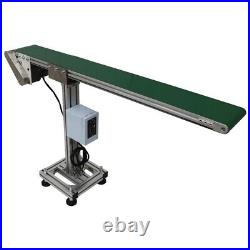 47 x 5.9 Conveyor Belt System Speed Adjustable for Industrial Transport 110V