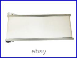 47x 15.7 Belt Conveyor White PVC Goods Transporter Production Line Table Type
