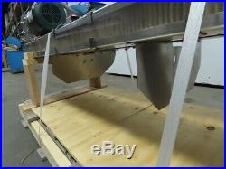 56 Hugger Belt Side Grip Bottomless Transfer Conveyor 63FPM 208-230/460V 3Ph