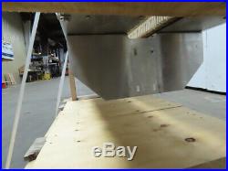 56 Hugger Belt Side Grip Bottomless Transfer Conveyor 63FPM 208-230/460V 3Ph