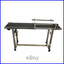 59 x 12 Belt Conveyer Double Guard Bar PVC Belt Commercial Transport Equipment