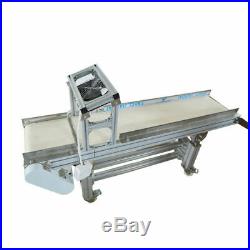 59''x11.8'' 110V Heat Resistant Canvas Belt Conveyor Assembly line with Cool Fan