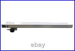 59x11.8'' Electric Conveyor Mesa PVC Belt Convey Equipment Speed 4-20m/min 110V