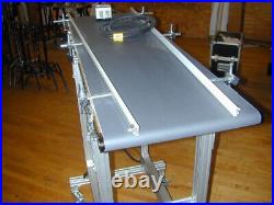 AUTOMATION SERIES 59 59x19 CONVEYOR BELT ON WHEELS w INDEPENDENT AC POWER CONT