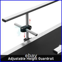 Adjustable Speed Belt Conveyor Machine With Stainless Steel Double Guardrail