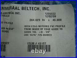 Ammeraal Beltech conveyor belt 284.625 x 46 50324176