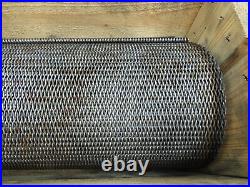 Ashworth Bros. Inc 36 Wide Woven Wire Mesh Conveyor Belt 22' Long