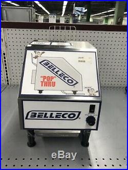 Belleco PT-1 (200 Slices per HR) Pop Through Toaster with 6 Conveyor Belt NEW