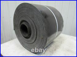 Black Interwoven Polyester Coated Friction Top Conveyor Belt 250' x 19 x 5/32