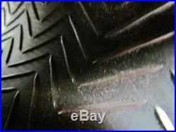 Black PVC Chevron Top Friction Surface Conveyor Belt 28 Wide 13Ft Long