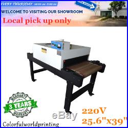 CA Pick-up 220V 25.6x39 T-shirt Conveyor Tunnel Dryer Belt for Screen Printing