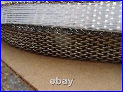 Cambridge Wire Precision Flat 304 Stainless Steel Mesh Conveyor Belt 1 W 100' L